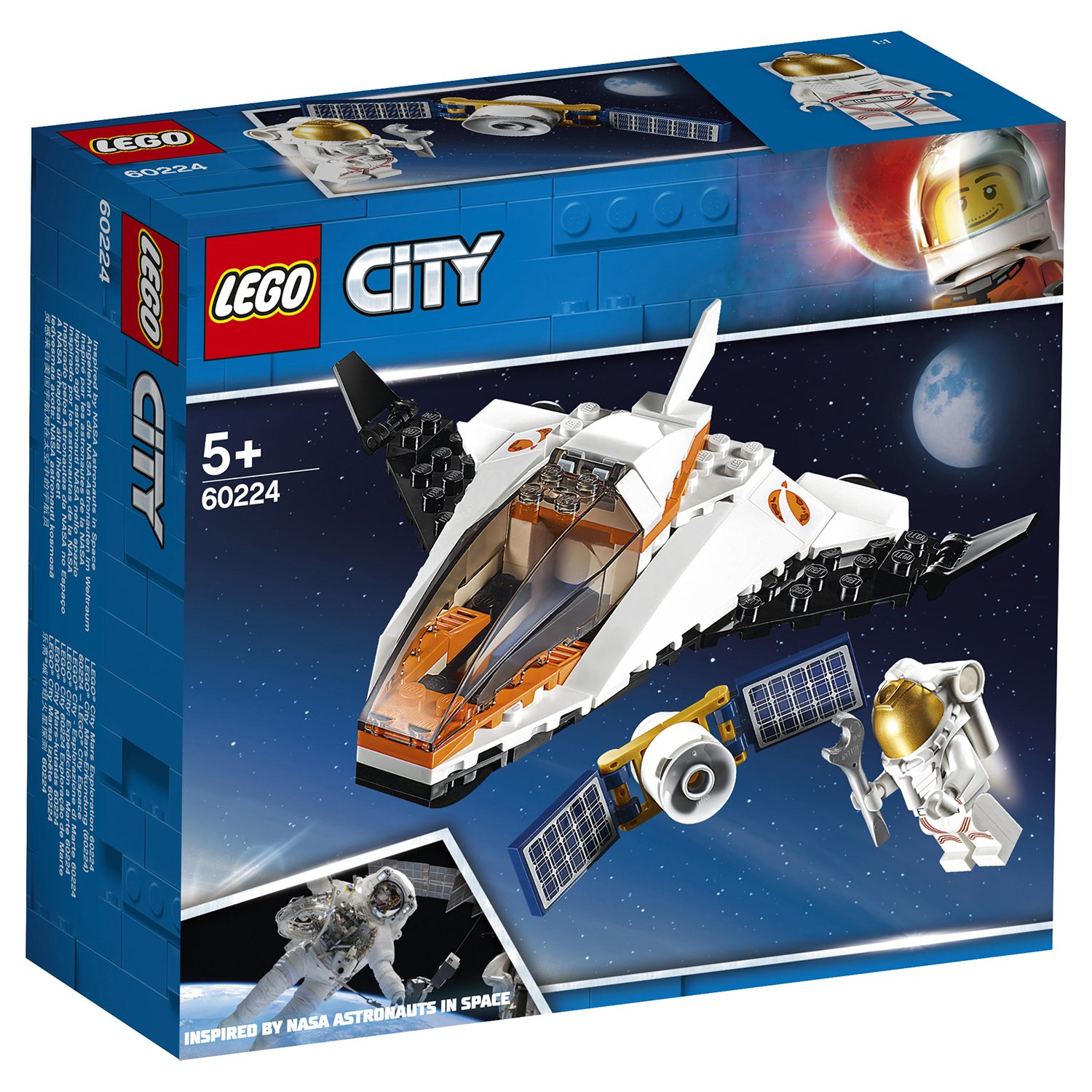 Конструктор Lego Город - Миссия по ремонту спутника  